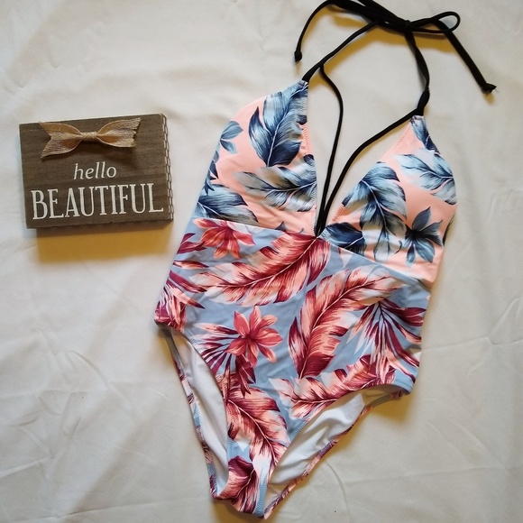 🔴SOLD🔴NWOT PINK Victoria's Secret Swimsuit 🌺 - Picture 1 of 4
